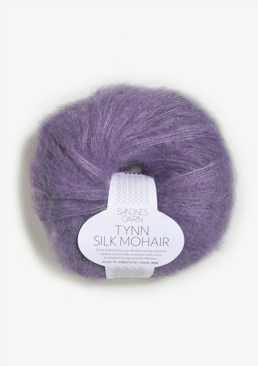 5043 Lila, Tynn silkmohair - *Utgår*