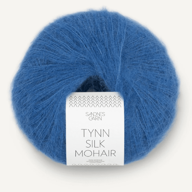 6044 Regatta Blå, Tynn Silkmohair
