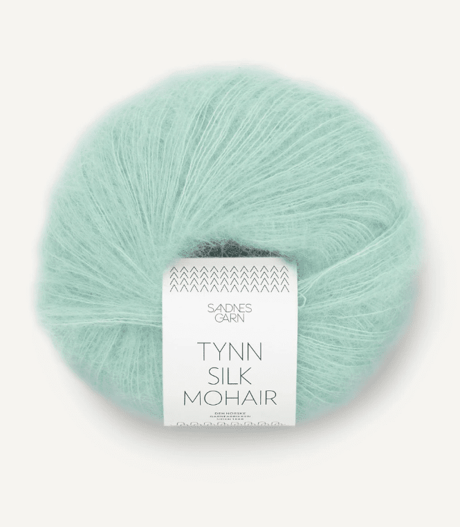 7720 Blå Dis, Tynn Silkmohair -Utgår-