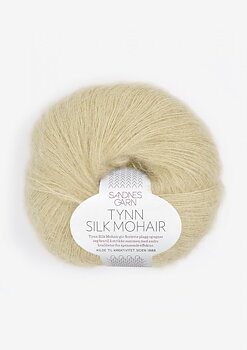 9822 Ljus Chinos, Tynn Silkmohair -utgår-