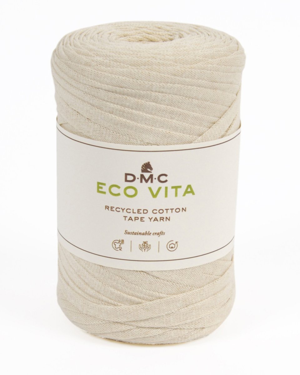 03 Beige, Eco Vita Bandgarn