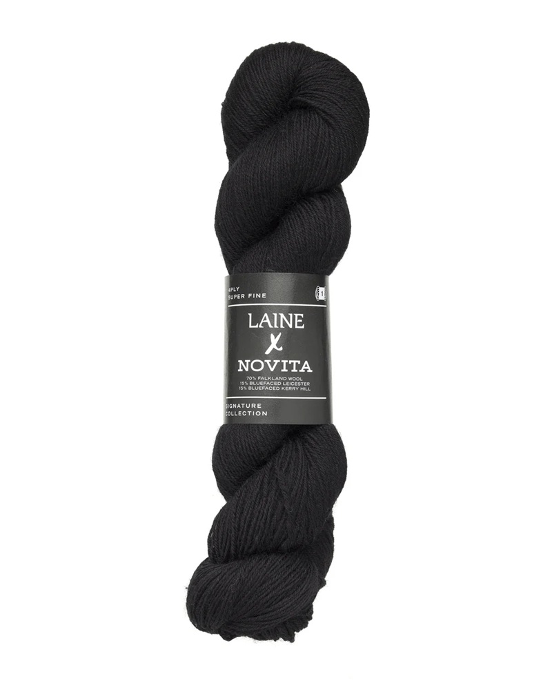 0891 Winter Black, Laine 4-ply