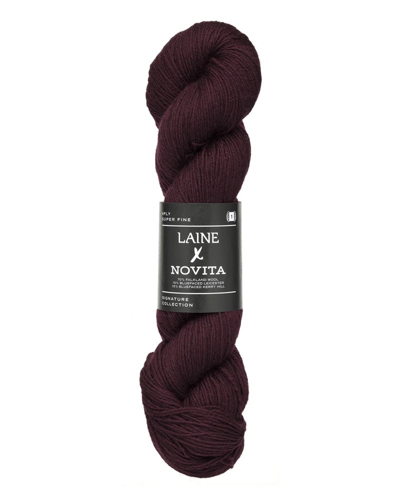7821 Deep Burgundy, Laine 4-ply
