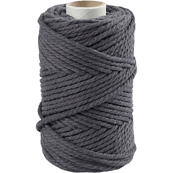 414754 Grå, Macrame 4mm