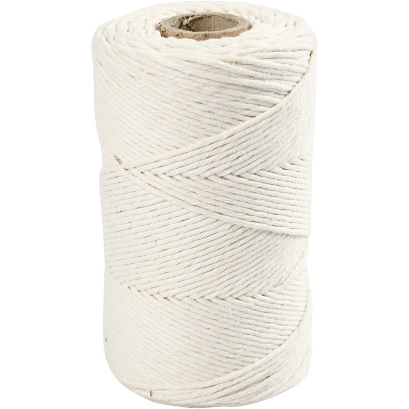 414760 Naturvit, Macrame 2mm