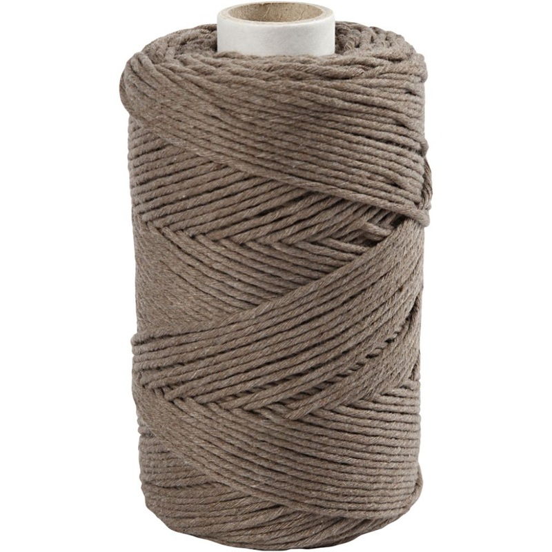 414761 Ljusbrun, Macrame 2mm