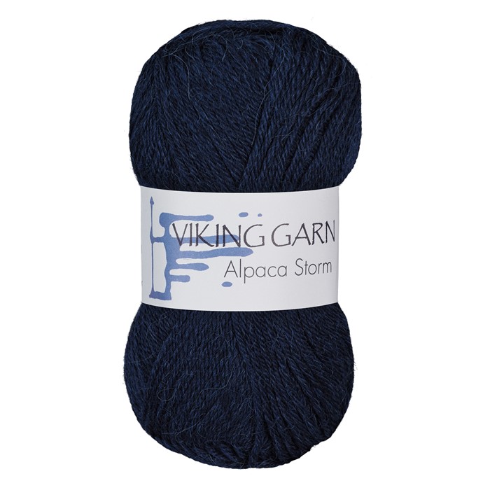 526 Mörkblå Alpaca Storm
