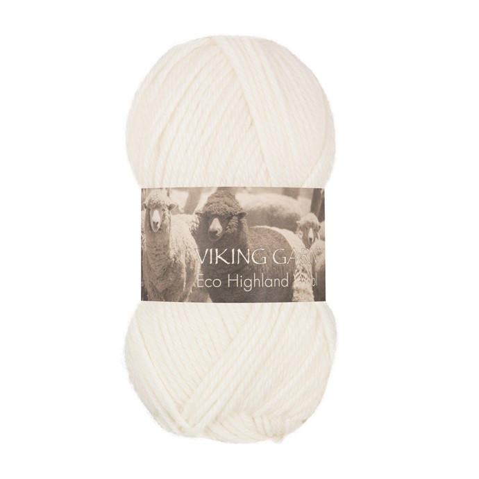 200 Vit Highland Eco Wool