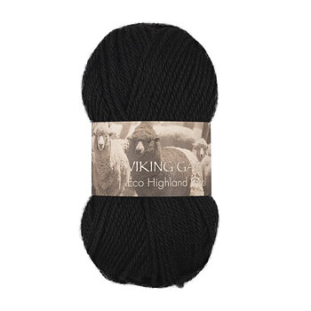 203 Svart Highland Eco Wool