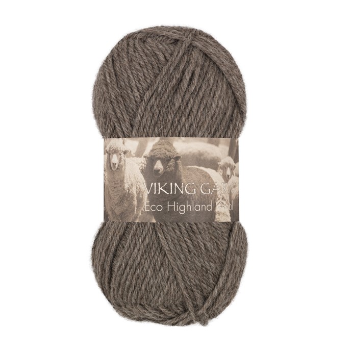 215 Brungrå Highland Eco Wool
