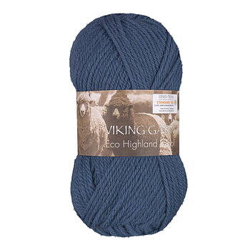222 Blå, Highland Eco Wool