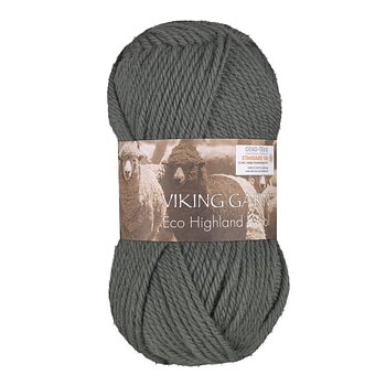 234 Mörk Skogsgrön, Highland Eco Wool