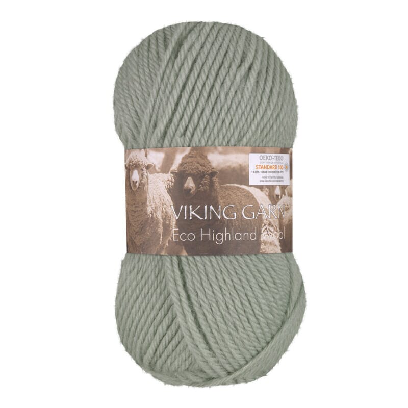 235 Ljus Dimgrön, Highland Eco Wool
