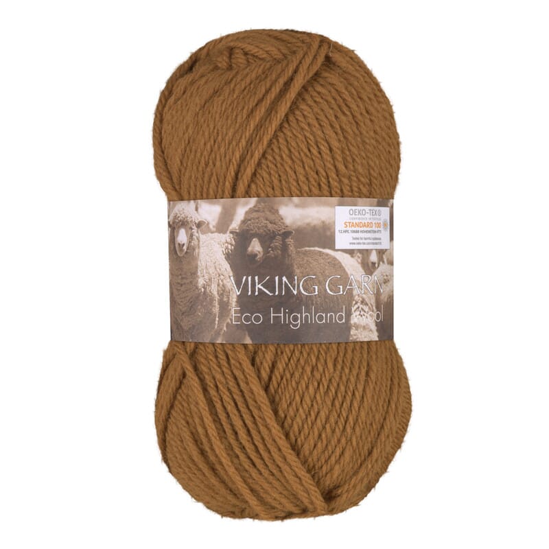 253 Senapsgul, Highland Eco Wool