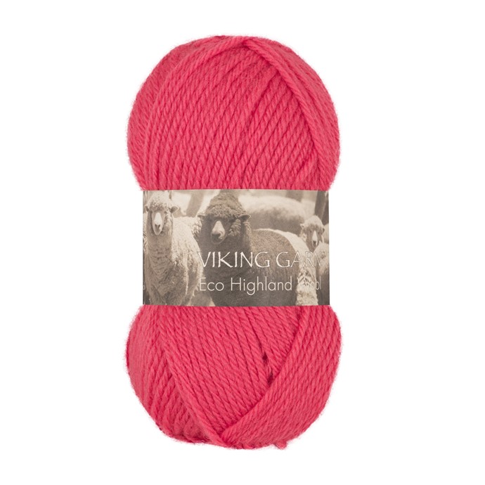 265 Cerise Highland Eco Wool