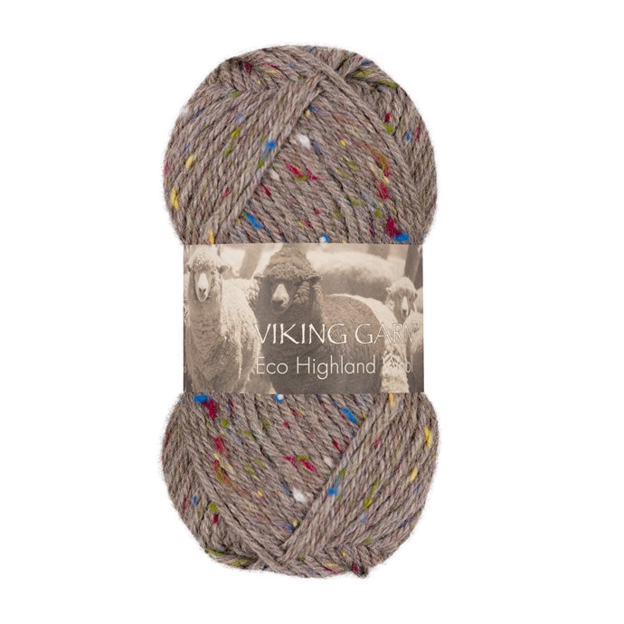 274 Brun Tweed, Highland Eco Wool