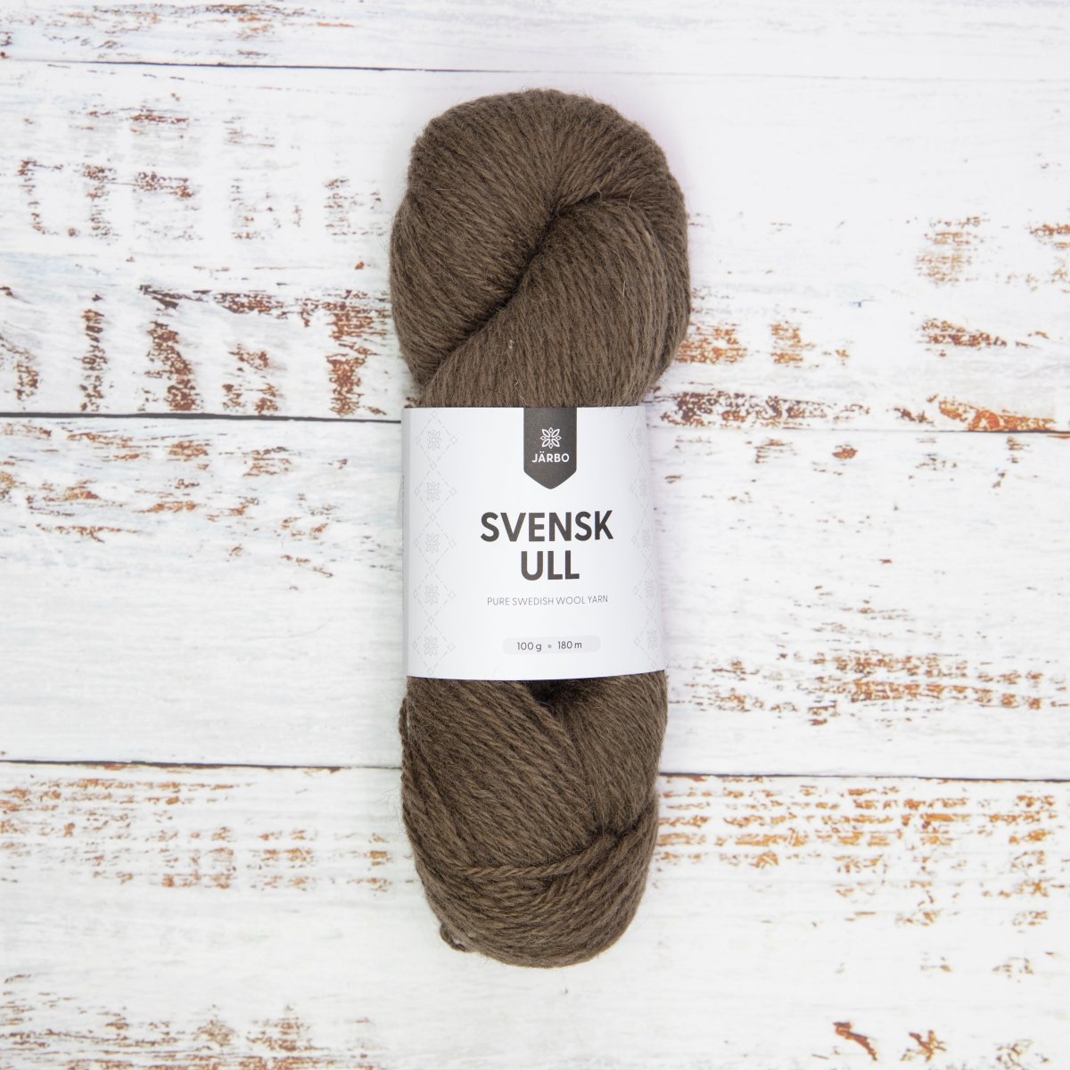 59004 Log House Brown, Svensk Ull