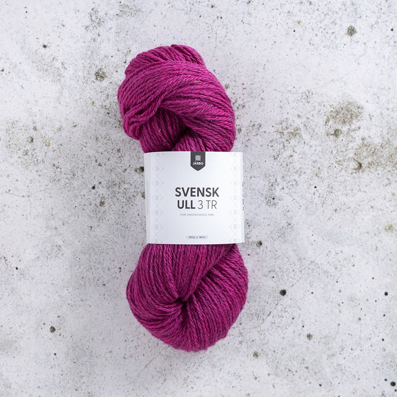 59026 Fireweed Pink, Svensk Ull 3-tr