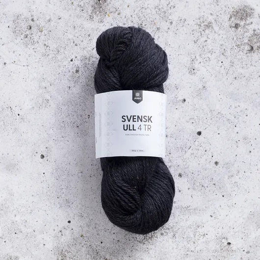 59103 Svart, Svensk Ull 4-tr