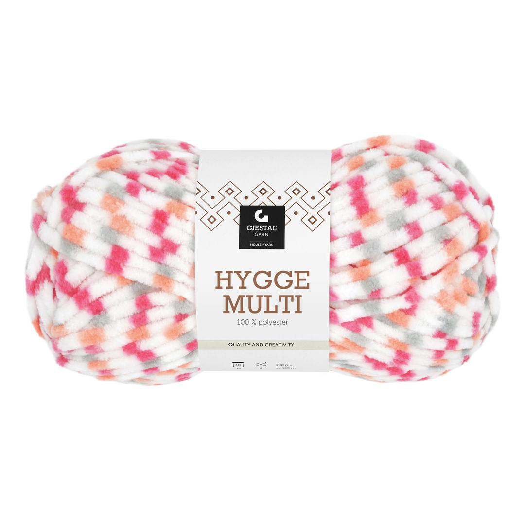 6404 Orange/Röd/Grå, Hygge Multi