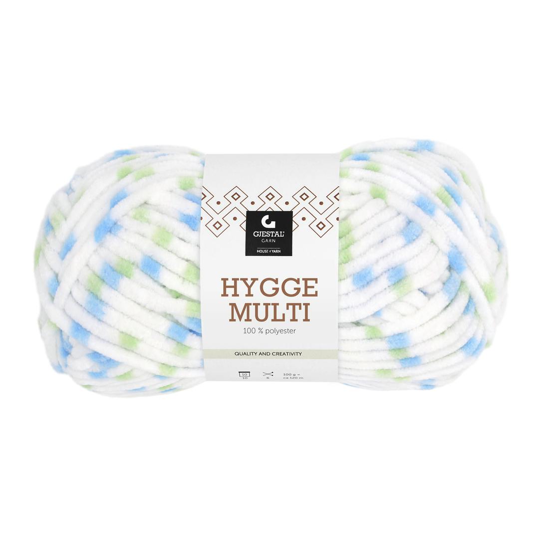 6405 Blå/Mint, Hygge Multi