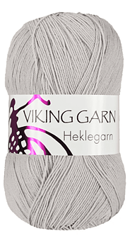 813 Ljusgrå, Heklegarn