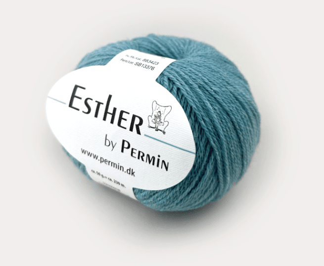 883423 Ljus turkos Esther - 2