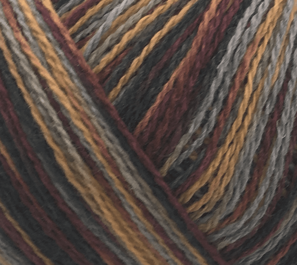 883980 Bordeaux/Curry Print Esther Color - *UTGÅR*