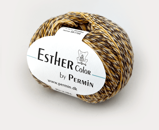 883984 Gul Mouline Esther Color -Utgår- - 2