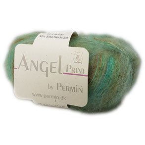 884752 Grön, Angel Print - *UTGÅR* - 2