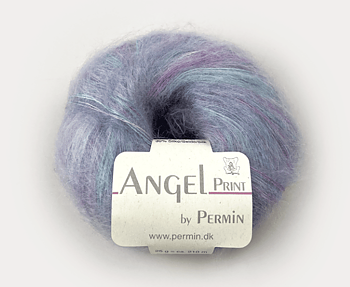 884761 Lila/Mint, Angel Print - *UTGÅR*