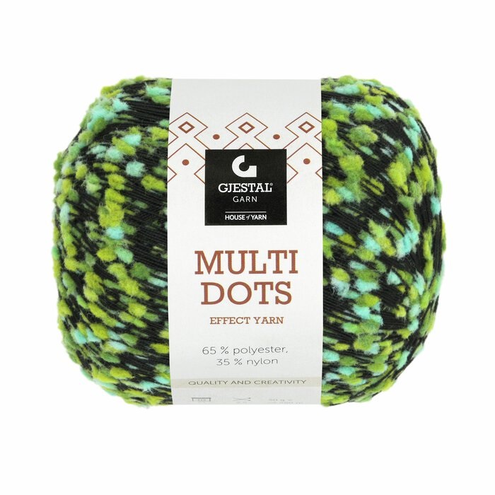 902 Pärongrön/Karibisk Blå, Multi Dots