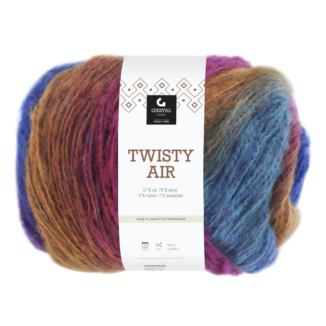 9101 Rosa/Blå/Orange, Twisty Air