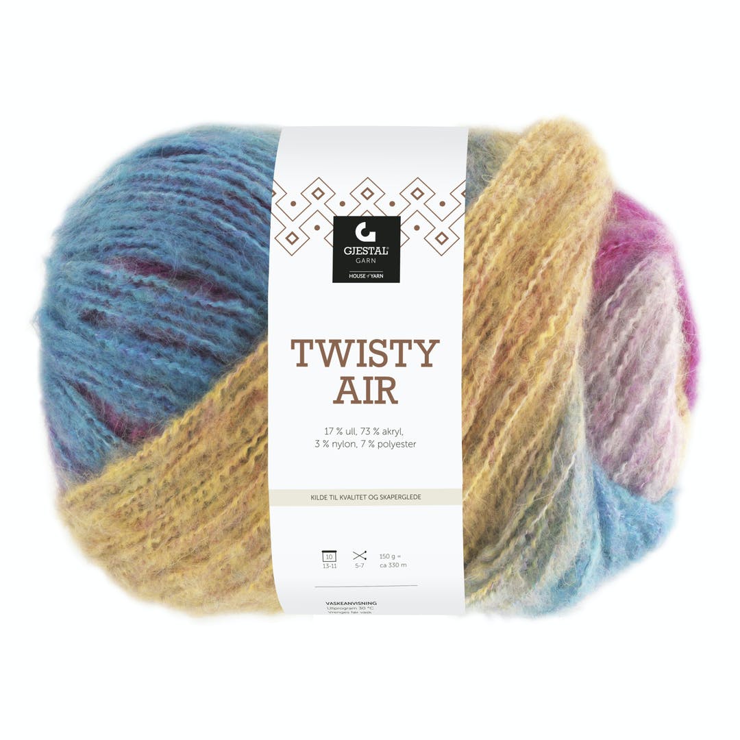 9105 Blå/Gul/Rosa, Twisty Air