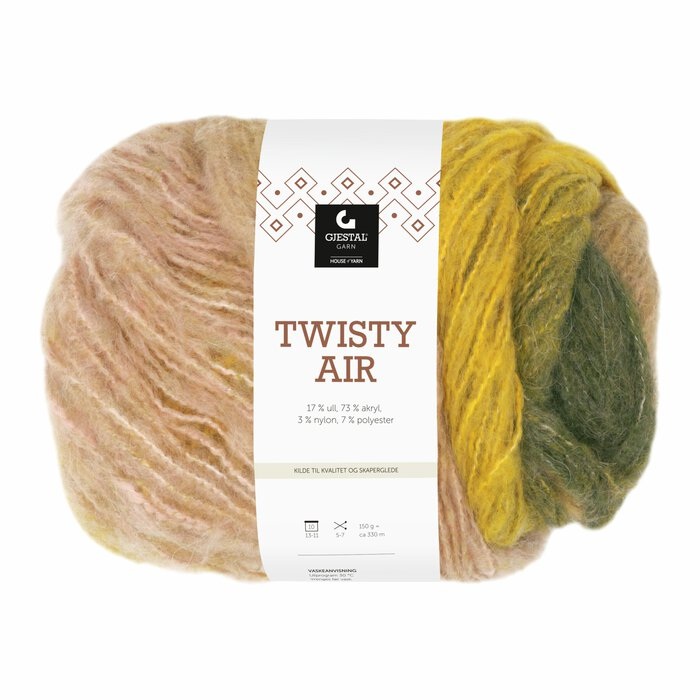 9109 Grön/Gul/Rosa, Twisty Air