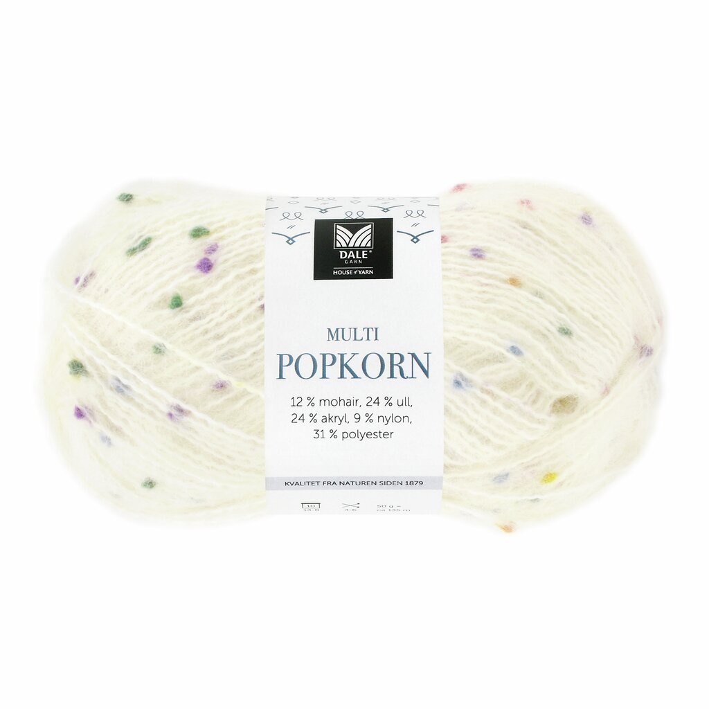 501 Vit, Popkorn