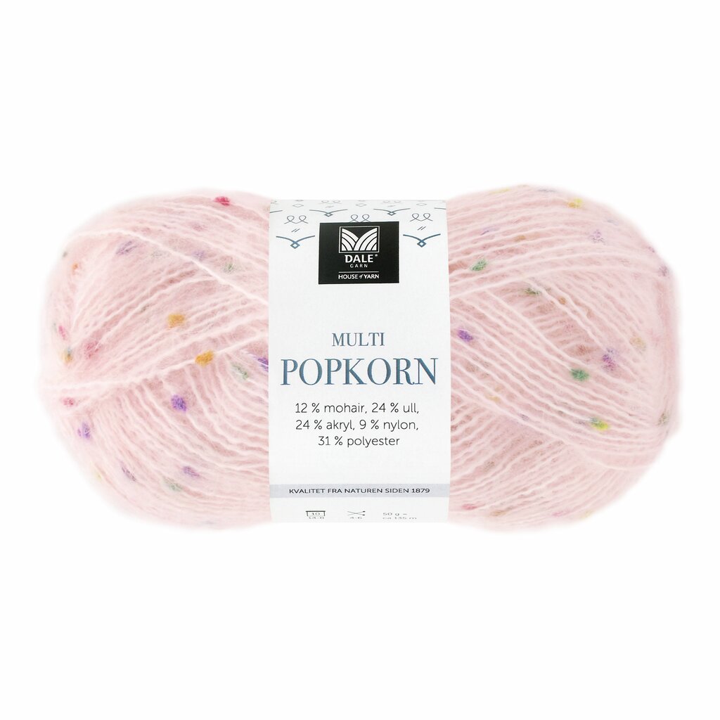 504 Ljusrosa, Popkorn