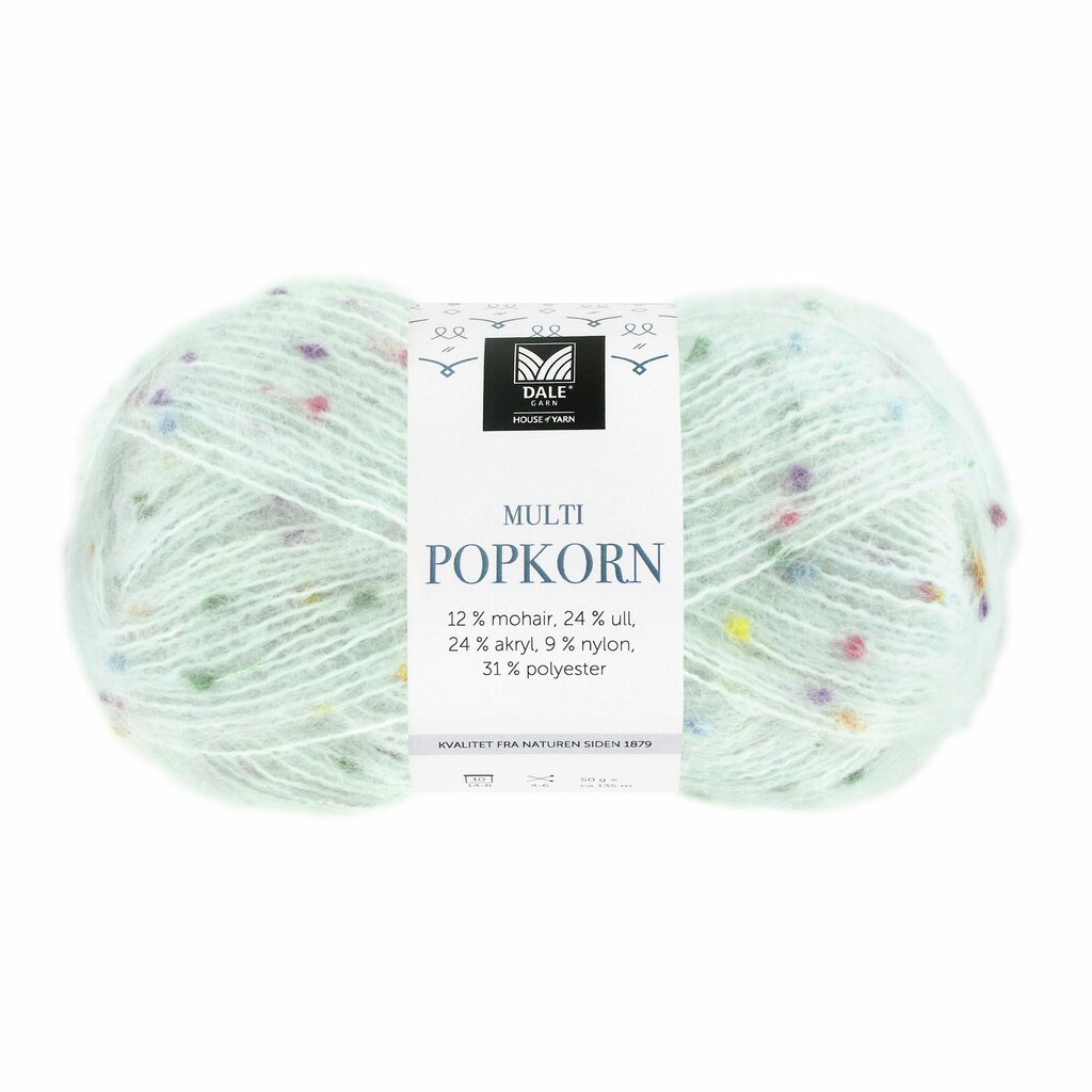 506 Ljusblå, Popkorn