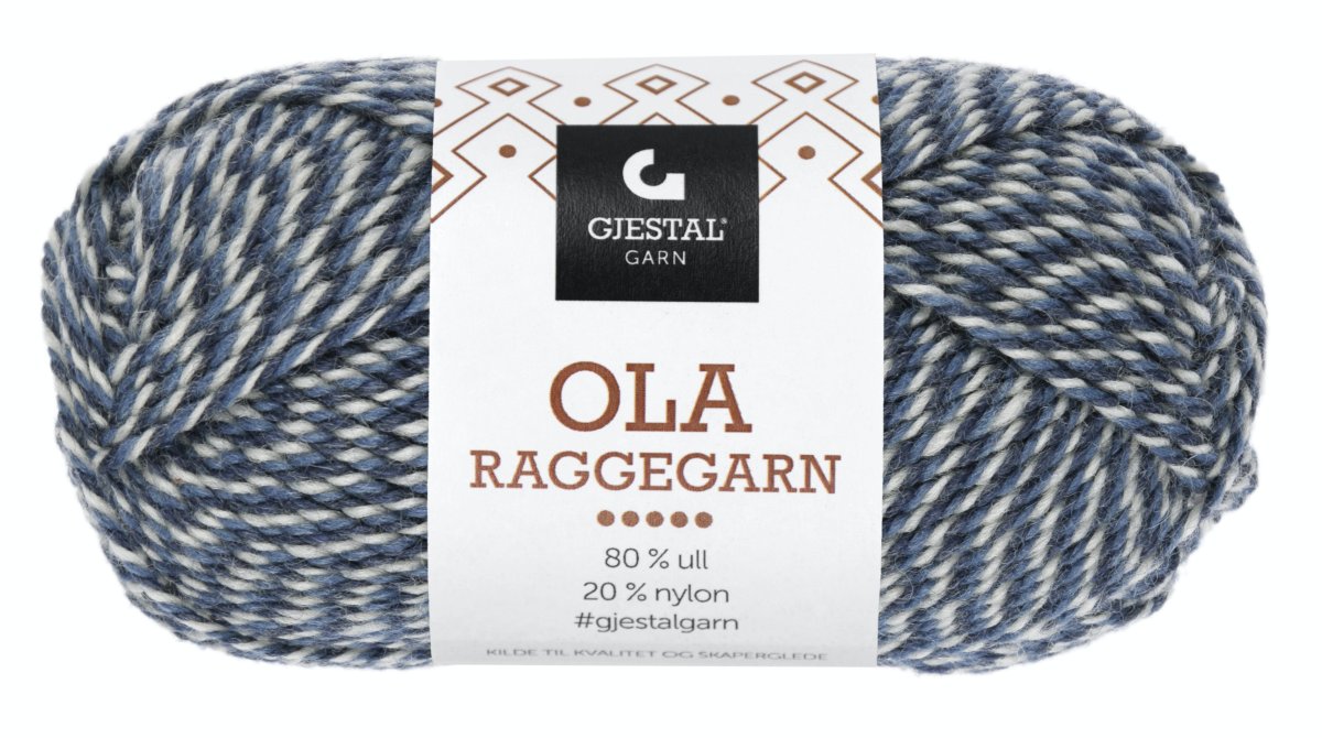 712 Denim/Natur, Ola Raggegarn