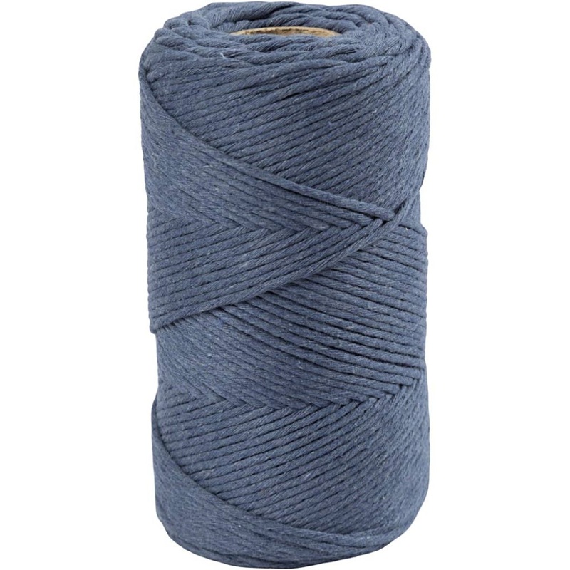 977560 Blå, Macrame 2mm