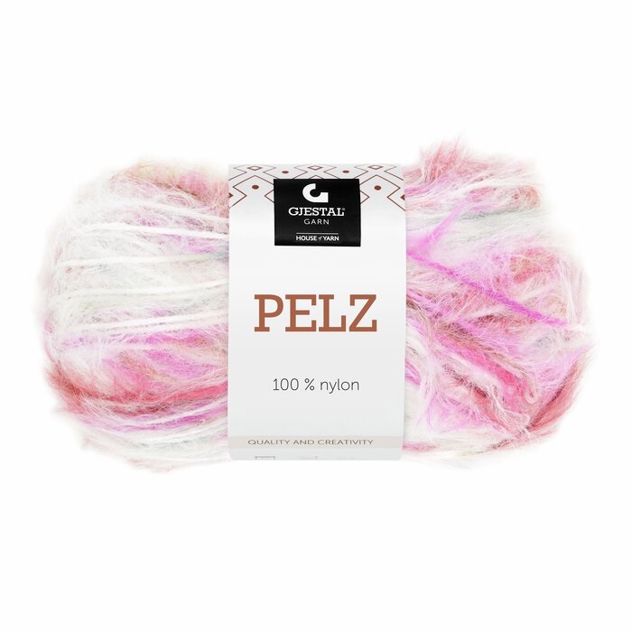825 Rosa/Röd/Grön, Pelz