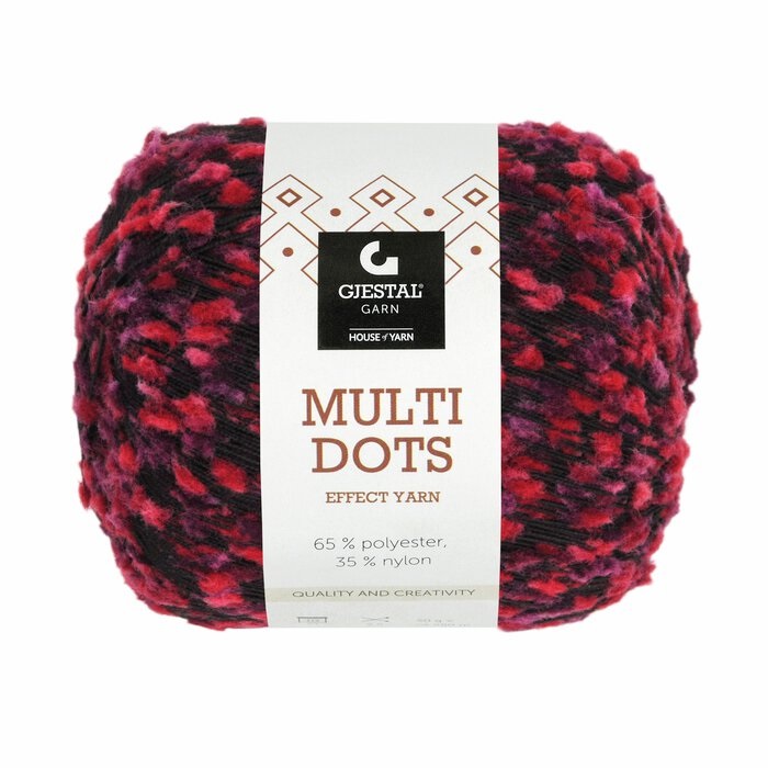 903 Röd/Lila, Multi Dots