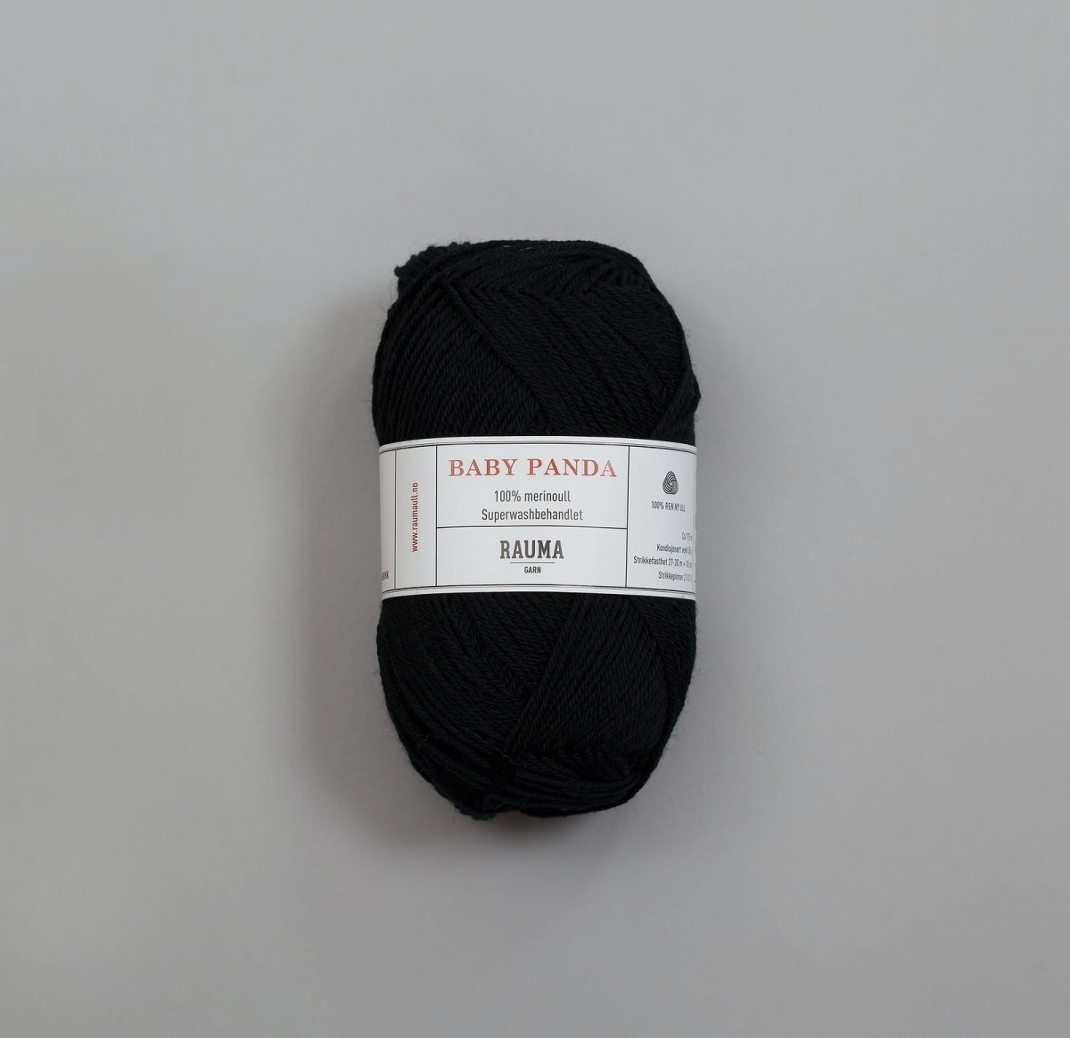 36 Svart, Babygarn
