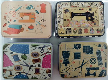 Nostalgibox med Sybehör