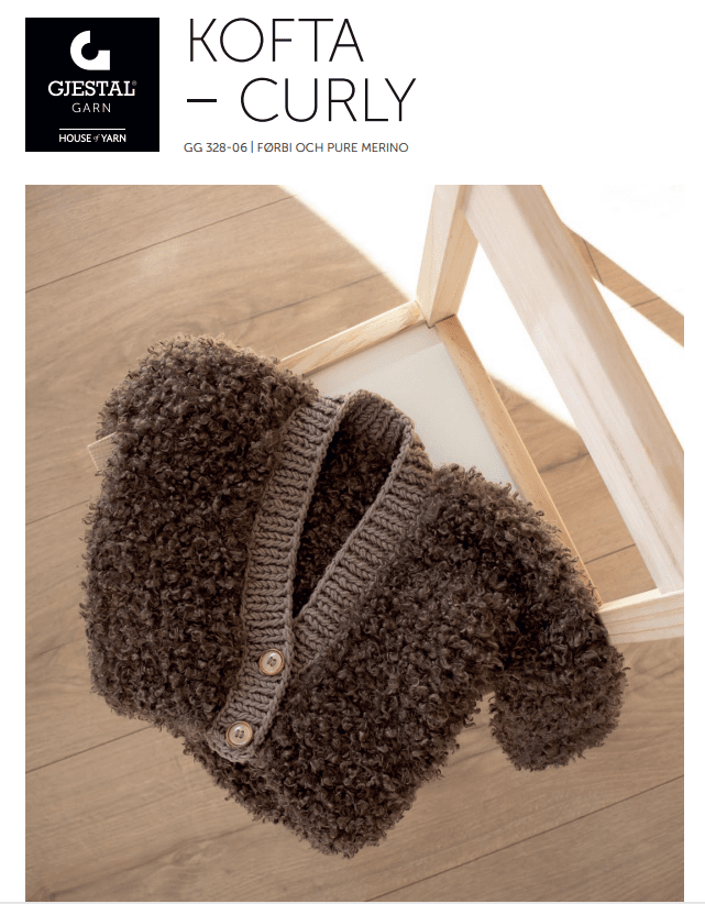 GG 328-06 Mönster Kofta Curly