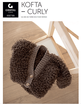 GG 328-06 Mönster Kofta Curly