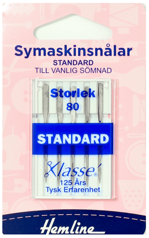 Symaskinsnålar Strl 80