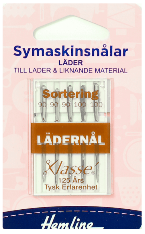 Symaskinsnålar Läder
