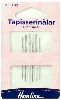 Tapisserinålar utan Spets