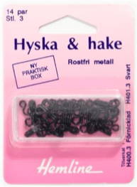 Strl 3 Svart, Hyska & Hake